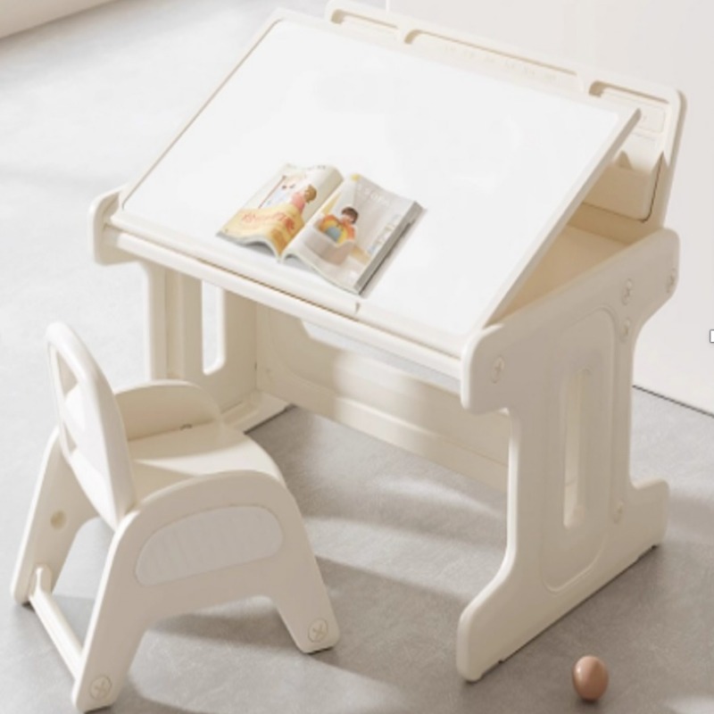Ensemble Bureau et Chaise d'étude pour enfant, plateau inclinable